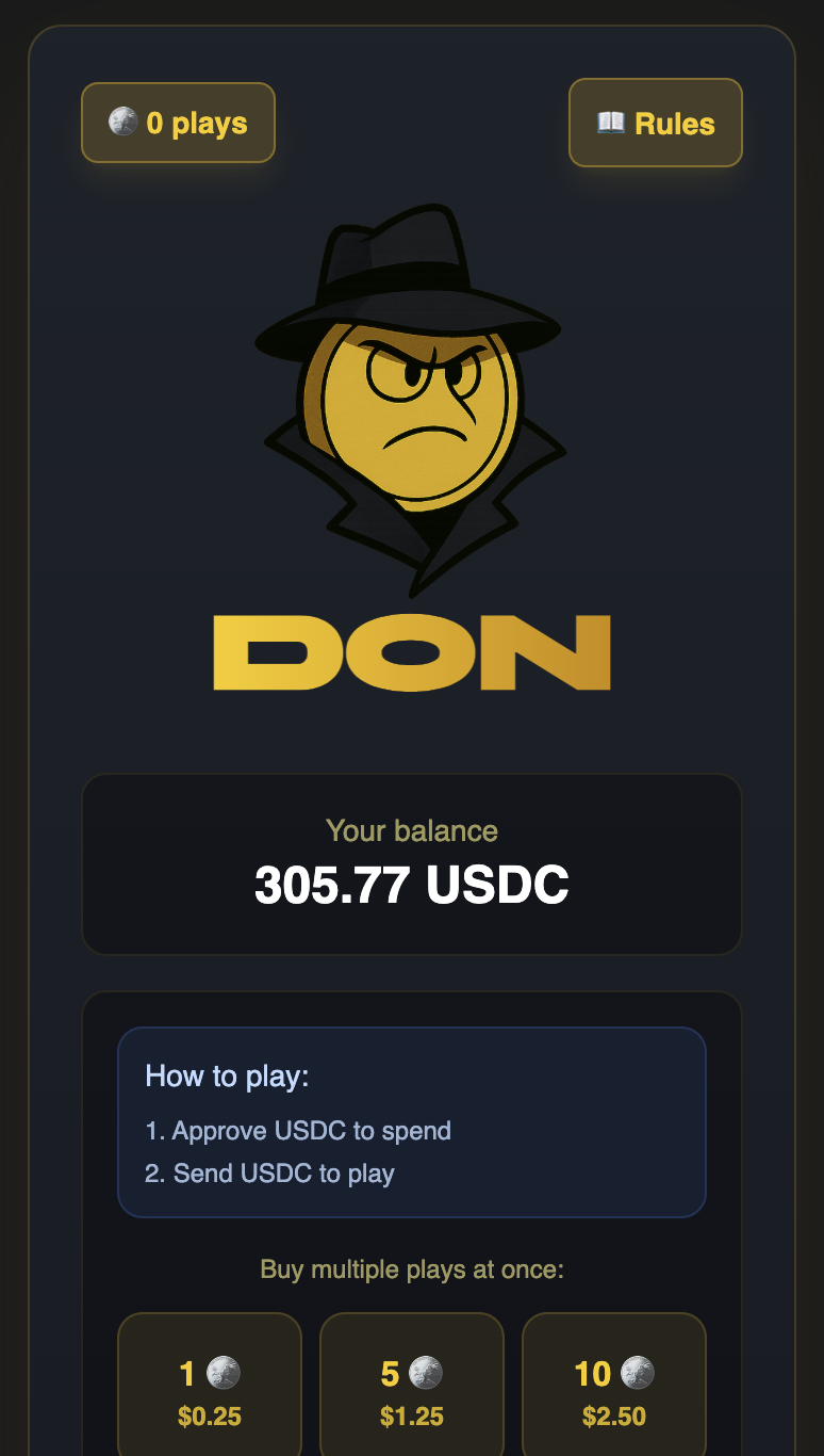 DON - Farcaster Mini Apps screenshot